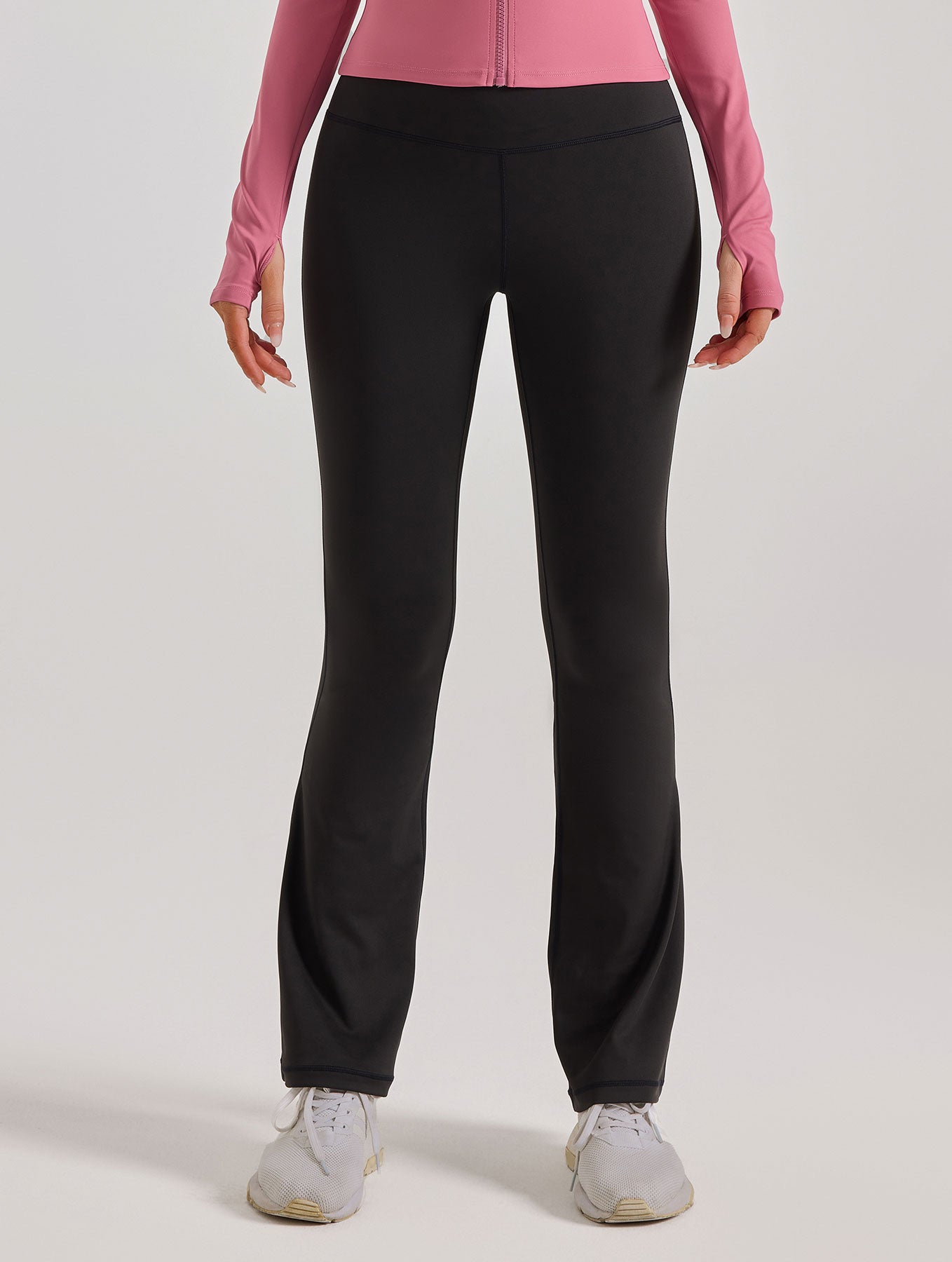 High-Waist Flared Yoga Pants - Naked Feel, Quick-Dry & Slimming | Women's Activewear